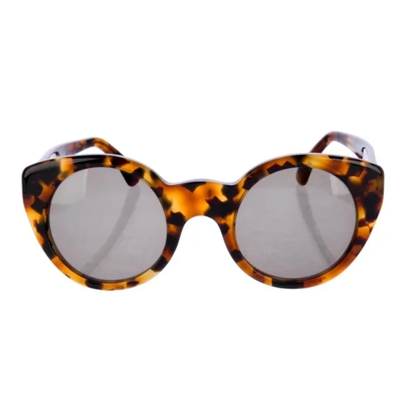 Zac Posen Tortoise Shell Sunglasses + Case HTF Authentic display picture 1